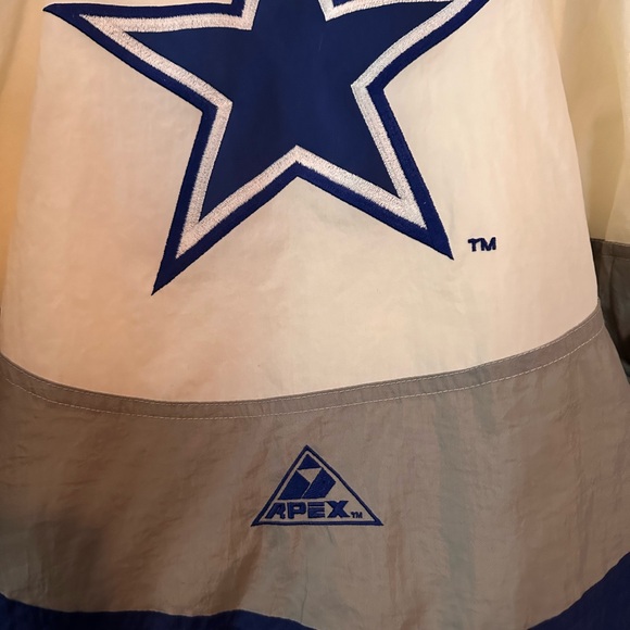 Apex One Dallas cowboys winter jacket. Vintage 90s jacket.Never worn outside (L) - Picture 3 of 6